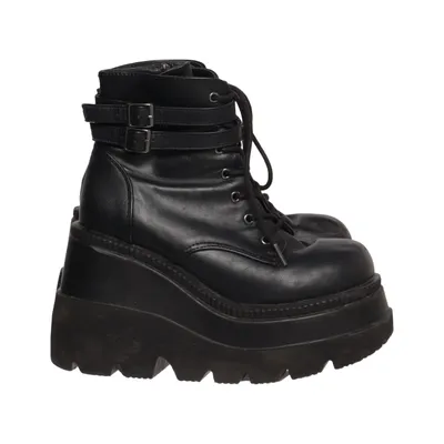 Bottes à lacets (Noir) de Demonia