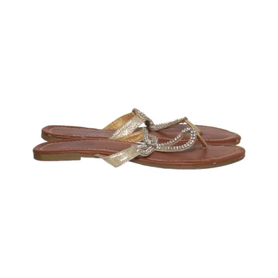 Flipflop (Brun, Guldfärgad) från Charming Charlie