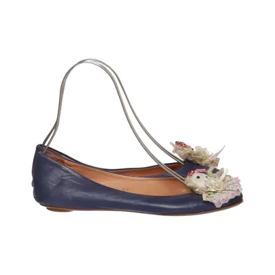 Ballerina's (Blauw, Meerkleurig) van Inuovo Leer