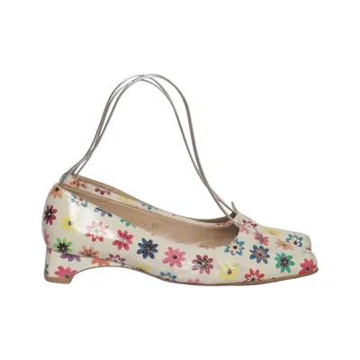High heels (White, Multicolored) from Heyraud Leather
