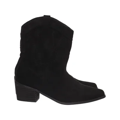 Cowboy boots (Black) from Boohoo