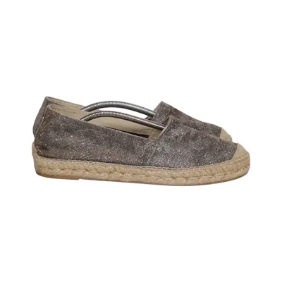 Espadrilles (Gray, Gold) from Vidorreta