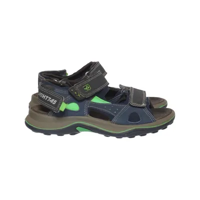 Sandals (Blue, Gray, Green) from Bambulini Leather