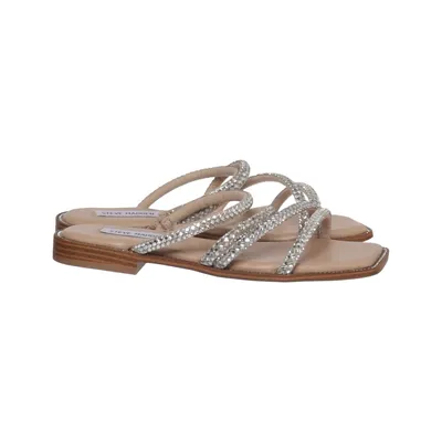 Sandales (Beige, Argent) de Steve Madden Polyuréthane