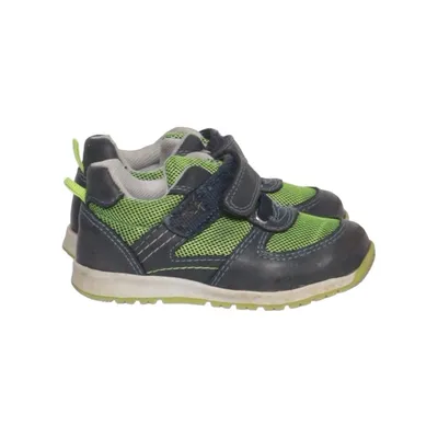Gymschoenen (Blauw, Groen) van Bobbi Shoes Imitatieleer
