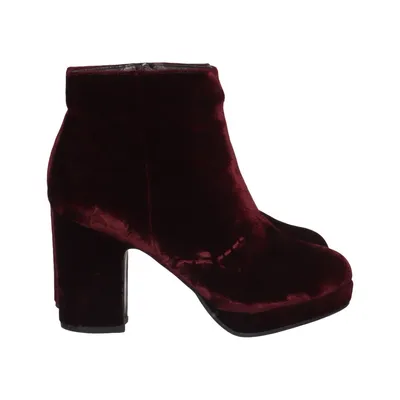 Bottes à talons (Rouge) de Chicas