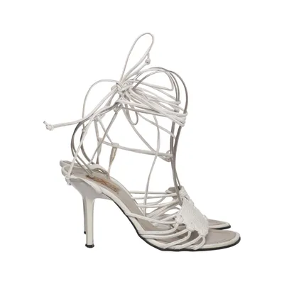 Sandales à talons hauts (Blanc) de XO.