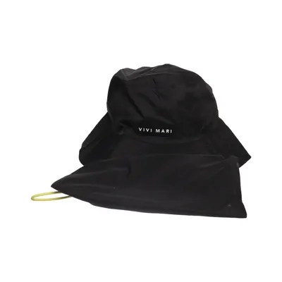 Bucket hut (Schwarz) von Vivi Mari Baumwolle, Recyceltes Polyester