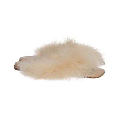 Klipklappere (Beige) fra Sleeper Pels, Læder