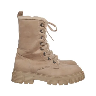 Veterlaarzen (Beige) van Catwalk Polyester