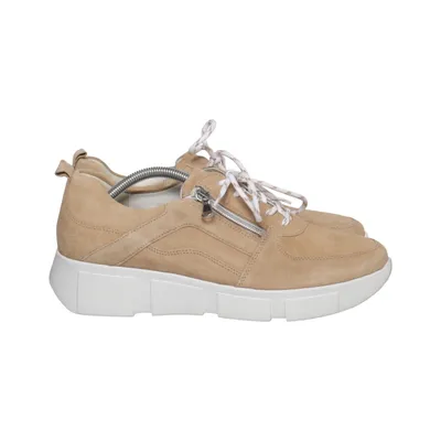 Træningssko (Beige, Hvid) fra Waldläufer Læder