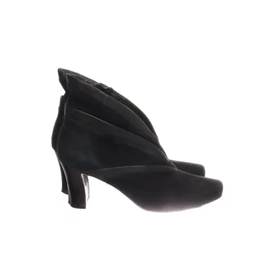 Heeled boots (Black) from Audley Leather