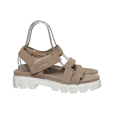Sandals (Beige) from Bugatti Leather