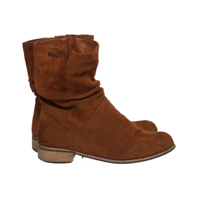 Ankle boots (Brown) from Clara Barson