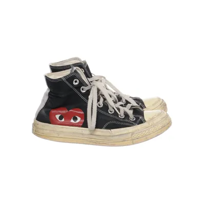 Tygskor (Svart) från Comme des Garçons PLAY x Converse