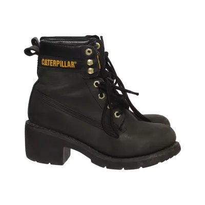 Bottes à lacets (Noir) de Caterpillar Cuir
