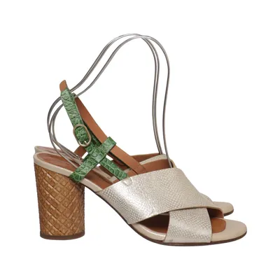 Sandaletten (Beige, Groen, Bruin) van Chie Mihara Leer