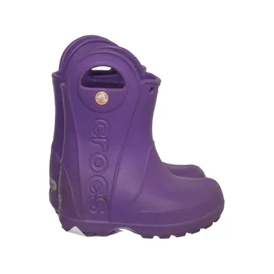 Lage regenlaarzen (Handle It Rain Boot) van Crocs Polyurethaan