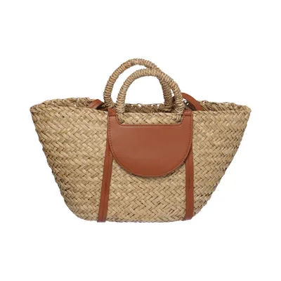 Sac de plage (Beige, Marron)