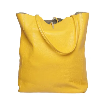 Handbag (Yellow) from Borse in Pelle