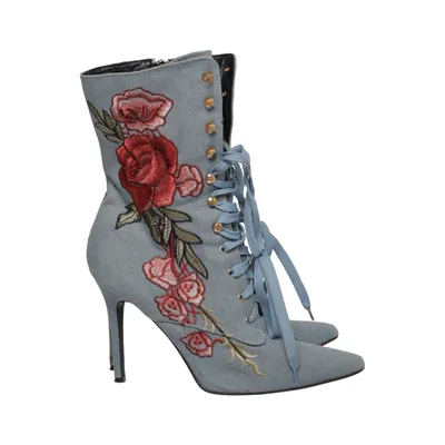 Stiefeletten (Blau, Mehrfarbig) von Cape Robbin