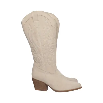 Cowboystøvler (Beige) fra New Yorker