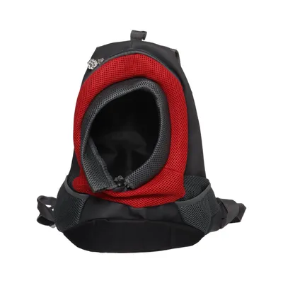 Hundetasche (Grau, Rot, Schwarz) von Popcorn