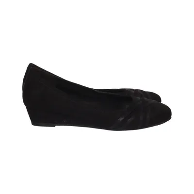 Wedges (Black) from DS Shoes by DinSko