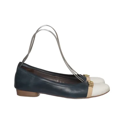 Ballet flats (Blue, White, Multicolored) from Jenny Leather