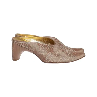 Mules (Beige) von Ana Bonilla Leder