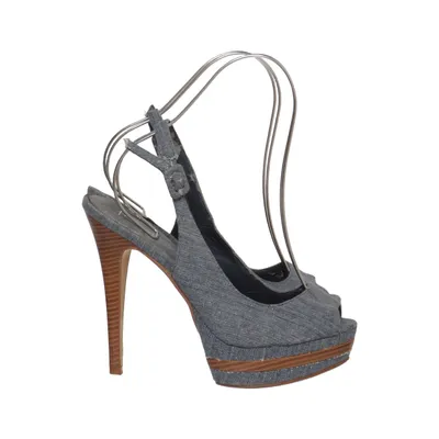 High heel sandals (Blue) from Marypaz Leather