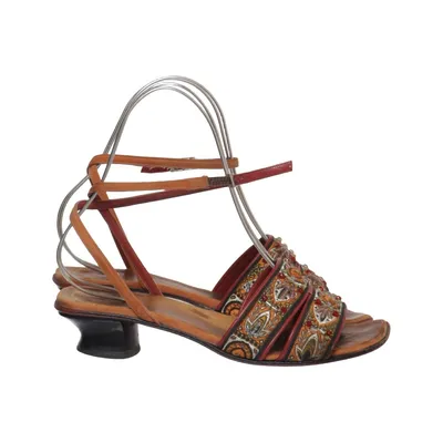 Sandalen (Bruin, Meerkleurig) van CF Leer