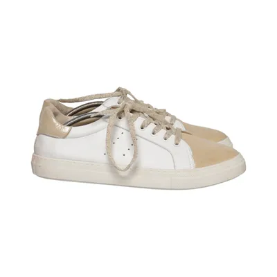 Sneakers (White, Gold) from Wave