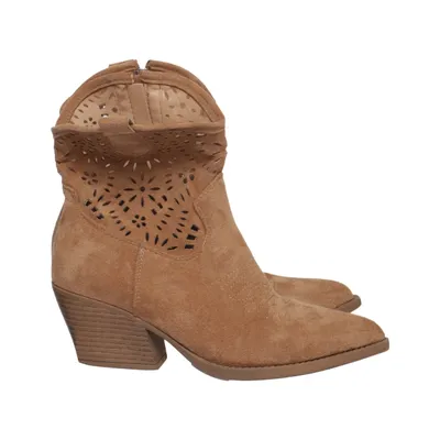 Bottes de cow-boy (Beige) de Top Moda