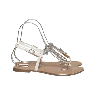 Sandals (White) from Anna Field