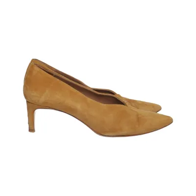 Pumps (Brown) from Flattered x Isabella Löwengrip Leather