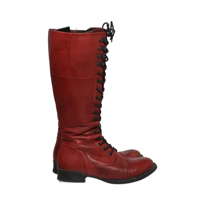 Boots (Red) from Ten Points Leather