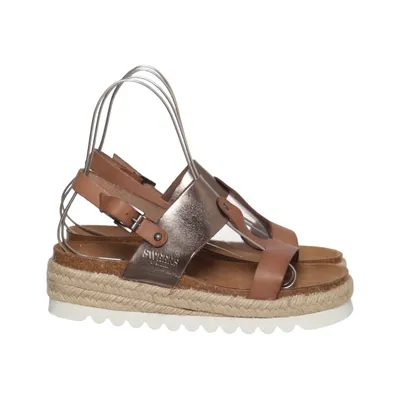 Sandals (Brown, White) from Sweeks