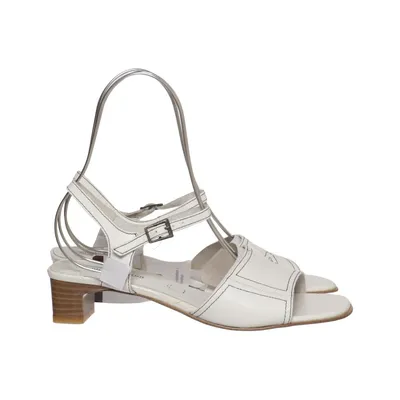 Sandals (White) from Blue Motion Leather
