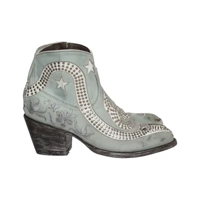 Ankle boots (Blue) from Mexicana Leather
