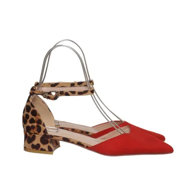 Ballerines (Rouge, Marron, Multicolore) de Lucky Shoes