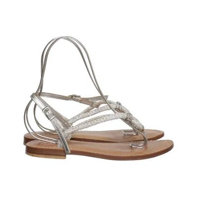 Sandals (Silver, Brown) from Phillip Hardy Leather