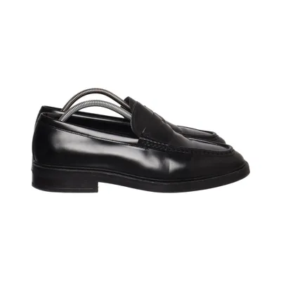 Loafers (Zwart) van Massimo Dutti Leer