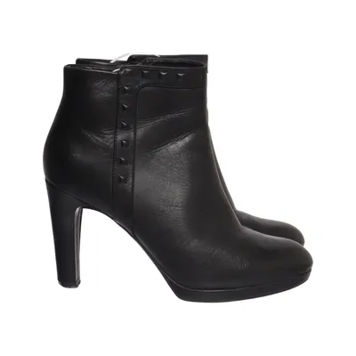 Heeled boots (Black) from Rockport Leather