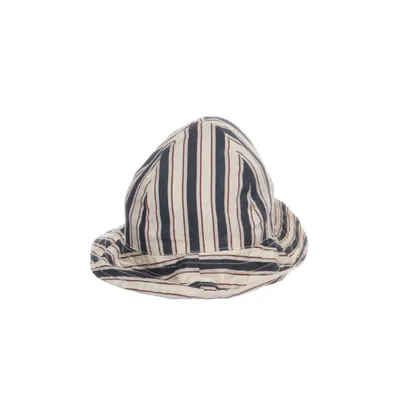 Buckethatt (Vit, Blå) från Konges Sløjd Ekologisk bomull