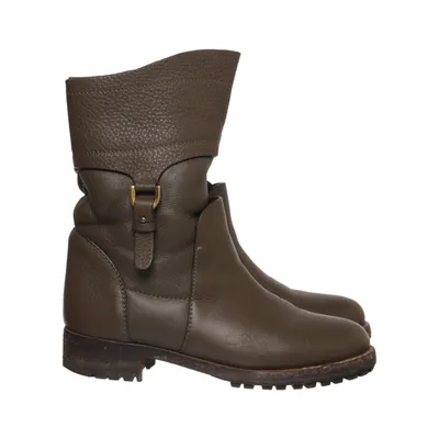 Bottes (Marron) de Sergio Rossi Cuir