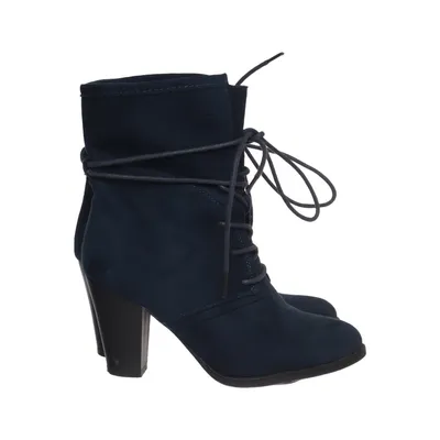 Bottes à talons (Bleu) de Kayla Shoes