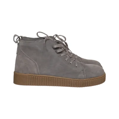 Laced boots (Gray) from Bama Leather
