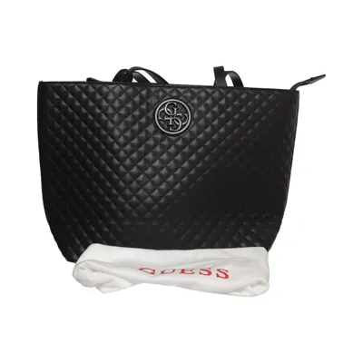 Handtas (Zwart) van Guess Katoen, Polyester, Polyurethaan