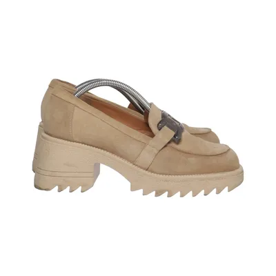 Loafers (Beige) van Charles Leer, Suède